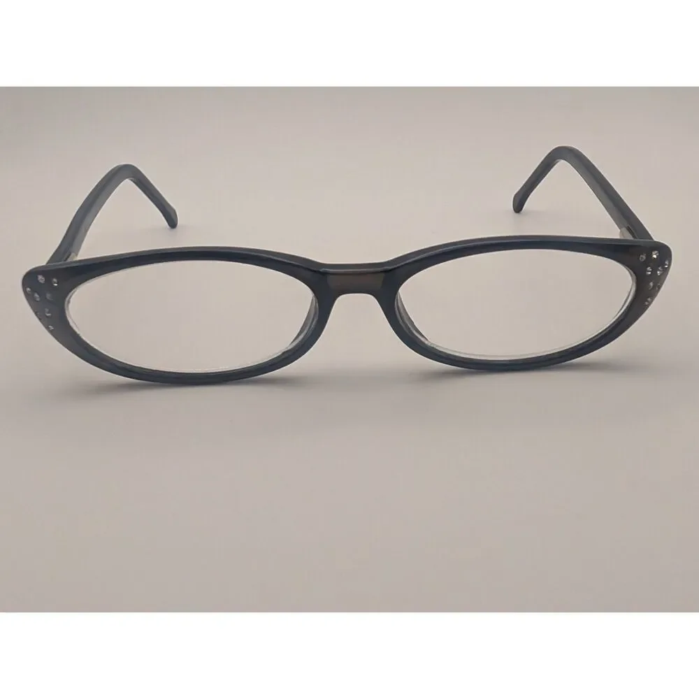 Designoptics Cat Eyed Reading Glasses With Rhinestones +1.75
